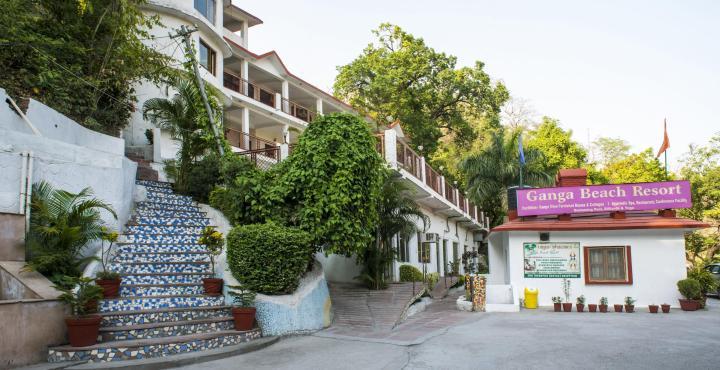 Ganga Beach Resort Rishīkesh Exterior foto