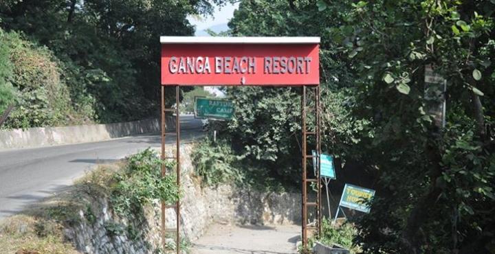 Ganga Beach Resort Rishīkesh Exterior foto